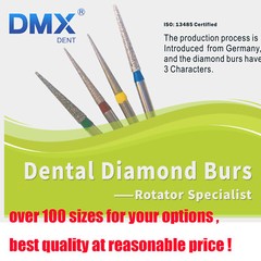 0.99 5Pcs Dental Diamond Burs for High Speed Handpiece FG1.60mm Polishing Burs