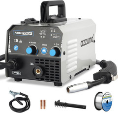 MIG Welder,Flux Core Welder Machine 110V 130Amp, Gasless MIG Welding Machine IGB
