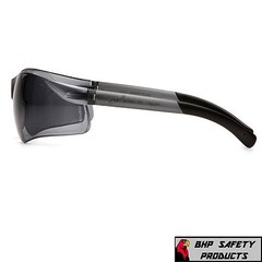 PYRAMEX ZTEK SAFETY GLASSES SMOKE/GRAY LENS SUNGLASSES S2520S Z87+ (12 PAIR)