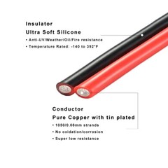 10AWG Solar Panel Extension Cable Compatible with Anderson Powerpole Connector