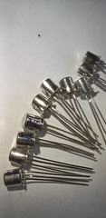 MCC 2N2222A NPN silicon transistors/Lot of 10/NOS/TO-18 metal package