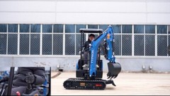 FREE SHIP 2025 4,000lbs New Mini Excavator EPA certified USA KUBOTA Diesel D902