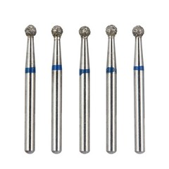5pcs/pack AZDENT Dental FG Diamond Burs for High Speed Handpiece Friction Grip