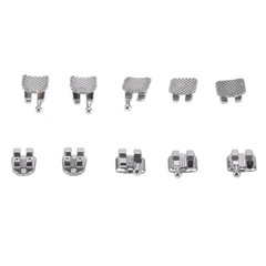 Dental Orthodontic Brackets Braces Mini MBT Roth.022 Hook 345 /NITI Arch Wires