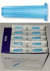 BD 305819 Tip Caps Blue Polypropylene Plastic LL FLL 200/BOX