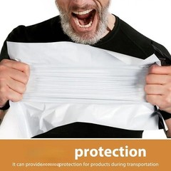 100 Pcs Poly Mailers Shipping Bag ， Self-Sealing Shipping Bags