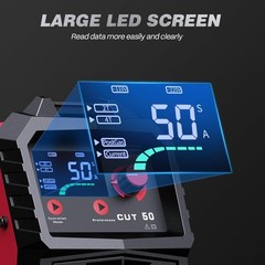 Professional-Grade Plasma Cutter: 1/2 Inch Clean Cuts & Smart Cooling System