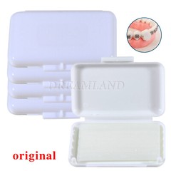 10 Packs Orthodontic WAX For BRACES Irritation – WHITE/UNSCENTED – Dental Relief
