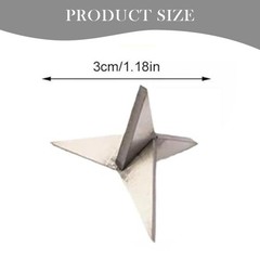 200Pcs Tire Puncture Spikes Heavy Portable Duty Carbon Steel Triangle RoadSpikes