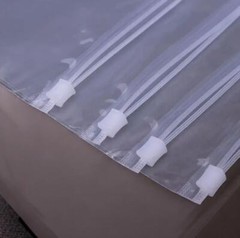 8″ x 10″ Reclosable LDPE Clear Slide Seal Poly Bags 2.75 mil (250 Count)
