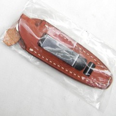 Blackjack USA 1990s Model 2 knife, green micarta, A2 tool steel, orig sheath NIB