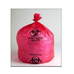 LD Biohazard Red Infectious Waste Disposable Bag 20-30 Gal 1.5 Mil 30×36″ 80 Qty