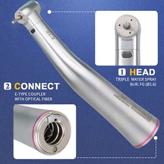 Dental Brushless LED Electric Micro Motor /1:5 1:1 Contra Angle E-Type