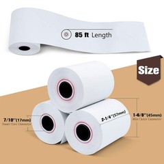 50-300 Rolls Case 2 1/4″ x 85′ Cash Register POS Receipt Thermal Paper BPA Free