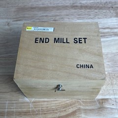 Interstate 3/16 to 3/4″ – 2 And 4 Flute Square HSS End Mill Set – 92000439 – New