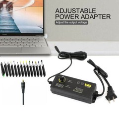 60W Power Supply Adjustable Variable Voltage DC 3V~24V Universal AC/DC Adapter