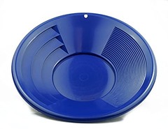 Sluice Monkey 14″ PANNING Gold PAN – Blue