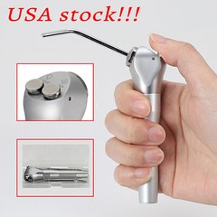 Dental 3 Way Air Water Spray Triple Syringe Handpiece w/ Free Nozzles Tips Tubes