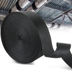 100Ft HVAC Duct Strap, Tight-Weave Nylon Duct Support Webbing, Heavy Duty Duct H