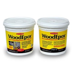 Abatron WE2GKR WoodEpox Indoor and Outdoor Epoxy Wood Repair Kit 2 gal.