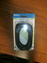 25FT RED & BLACK Rubber Test Probe Hi Voltage Lead Wire 5KV ,18 AWG,NEW