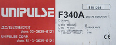 NEW UNIPULSE F340A LOADCELL INDICATOR