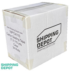24 Rolls Carton Sealing Clear Packing Shipping Box Tape 3″ x 110 Yards – STRONG