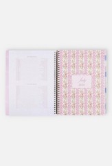 LoveShackFancy x Target – Yoobi Monthly and Weekly Planner 7″x 9″ – Coquette Bow