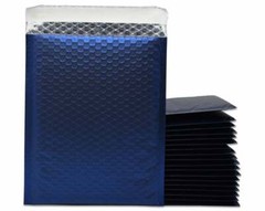 8.5×12″ Metallic Bubble Mailers Pink, Teal, Black, Holographic, 8×12 Envelopes