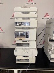 Agilent 1100 HPLC System Pump Autosampler G1315B DAD Detector Column Oven #18306