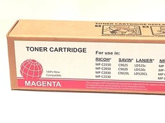 Ricoh Savin Lanier MP C2550/C9025/LD525C Magenta Copier Toner Cartridge USA