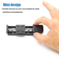 50mm Mini CNC Slide Table Linear stage 1mm Pitch 0.07Nm NEMA11 stepper motor Kit