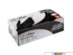 GlovePlus Powder-Free Black Nitrile Gloves (SMALL) – Box of 100ct