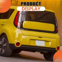 Rear Bumper End for Kia Soul 2014-2016 Left Side Primed 86681B2000