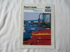 2000 Ford New Holland buyer’s guide Ford New Holland products brochure