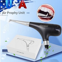 Dental Air Flow Teeth Polishing Polisher Handpiece Hygiene Prophy Jet 4 Holes BK