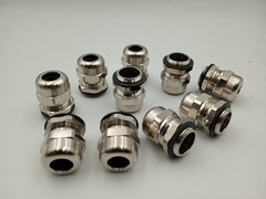 Lot of 10 – Metal M20 Weatherproof Cable Gland Cord Grip for 5-10mm Cable -RR