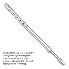 3 pcs Poole Suction Tubes 8.75” Straight 30 Fr. (10mm) Stainless XPRS OR Grade