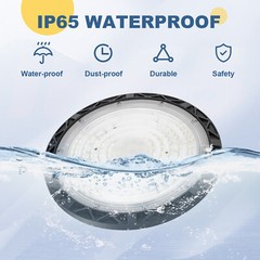 20x 200W UFO Led High Bay Light Industrial Commercial Factory Warehouse 90-277V