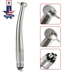 Dental Mini Small Head High Speed Handpiece Pedo Pediatric Push Button 4 Holes