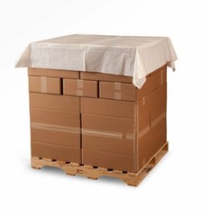 30 X 30″ 1.5 Mil Clear Pallet Cover Top Sheeting 900/Roll – Laddawn 5905