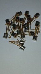 Vintage Transitron JCCAB 2N2907A PNP silicon transistors/Lot of 20/NOS/TO-18