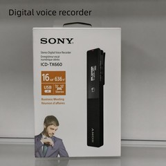 Sony ICD-TX660 16GB Digital Voice Recorder OPEN BOX