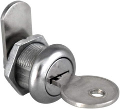 2Pcs Cabinet Cam Lock Keyed Alike Tool Box Locks 5/8″ Cylinder for Truck Pickup