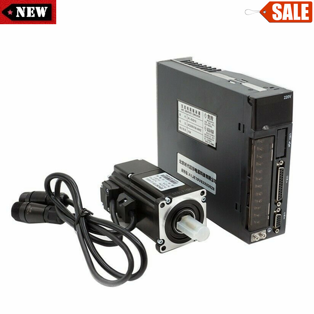 3000RPM CNC Servo Motor+Driver Kit For CNC Industrial Automation & Control Robot
