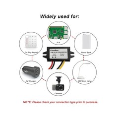 12V 24V to 5V DC Converter Waterproof USB-C USB-A Power Adapter Buck Module USA