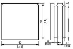 12 Sets of New 2″x2″x2m Wide Slot Wiring Cable Raceway Duct and Covers, Gray
