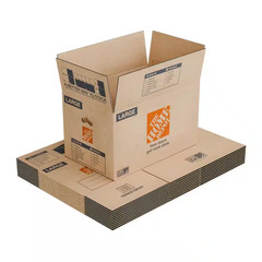 Large Moving, Shipping, Packing Box with Handles (20 Pack)
