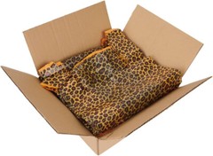 Plastic Shopping Bags 1000 Cheetah Leopard Grocery Merchandise 11 ½” x 6″ x 21″