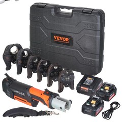 1/2″-2″ Pro Press Tool Pipe Crimping Kit with 6 Jaws DC18V PZ-3240